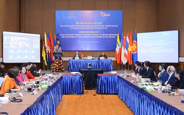 Foro Legal de la ASEAN busca mejorar la eficiencia de la aplicación de la ley ảnh 1
