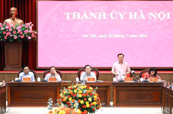 Hanoi logra resultados positivos en implementación de modelo de gobierno urbano ​ ảnh 2