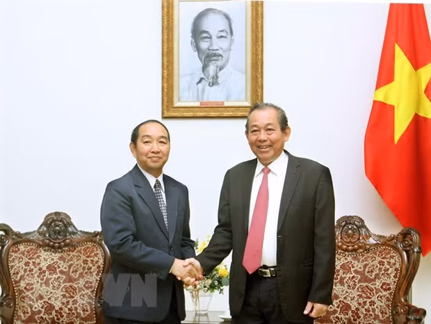 Instan a intensificar cooperación entre Tribunales Populares de Vietnam y Laos ảnh 1