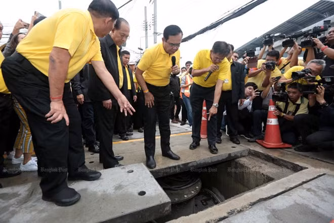 Construye Tailandia bancos de agua en Bangkok para prevenir inundaciones ảnh 1