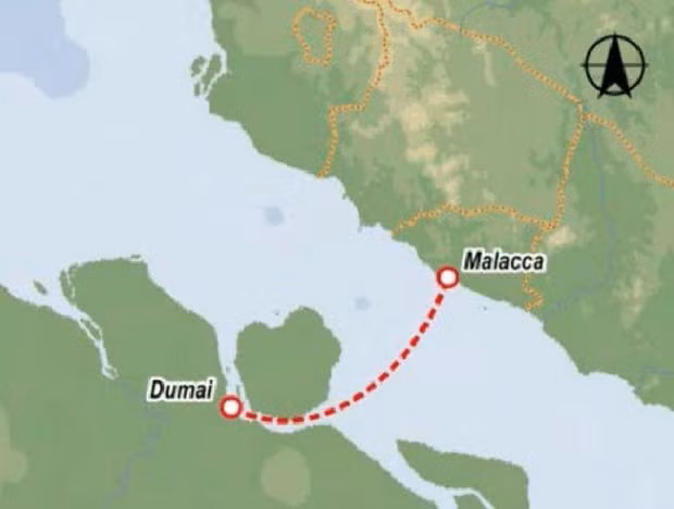 Abrirán Indonesia y Malasia nueva vía acuática entre Dumai y Malacca ảnh 1