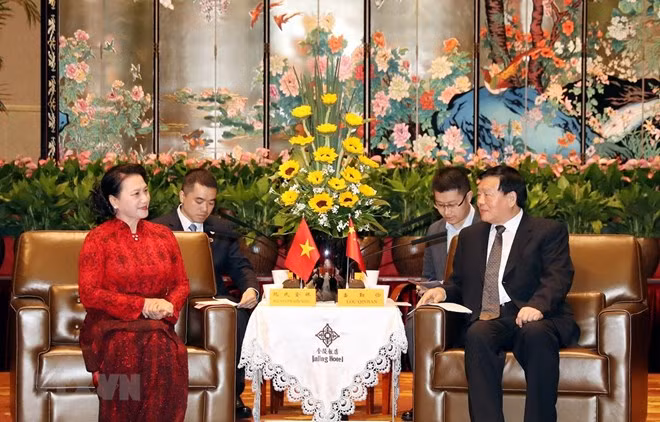 Dirigente de provincia china de Jiangsu aspira a una mayor cooperación con Vietnam ảnh 1
