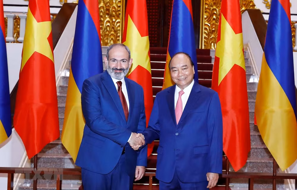Primer ministro de Armenia concluye visita oficial a Vietnam ảnh 1
