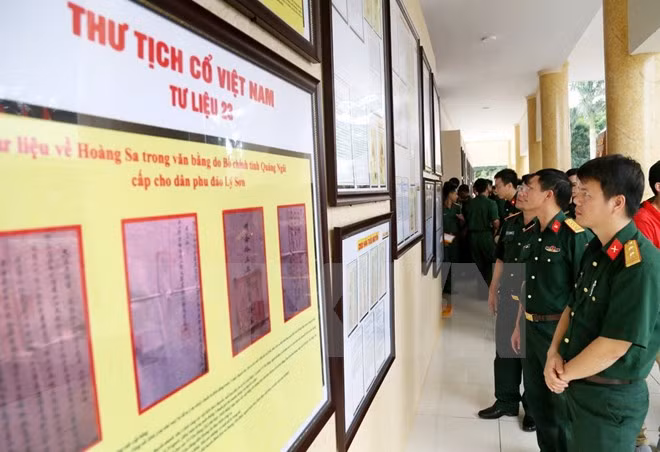 Exhiben en provincia norvietnamita evidencias de soberanía marítima nacional ảnh 1