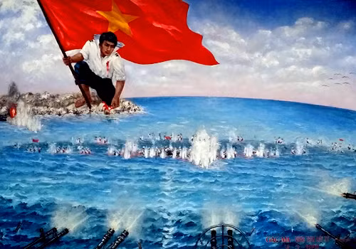 Ofertas crecen en vísperas de subasta de pintura sobre Gac Ma ảnh 1