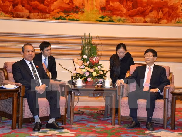 Vietnam y China fomentan lazos judiciales ảnh 1