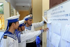 Votantes en Truong Sa muestran expectativas antes día de elecciones