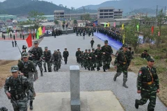 Robustecen lazos de amistad entre guardafronteras vietnamitas y chinos
