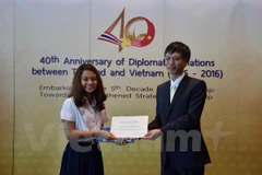 Seleccionan logotipo oficial para aniversario 40 de nexos Vietnam-Tailandia