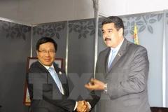 Vicepremier vietnamita recibido por Nicolás Maduro