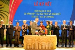 Localidades vietnamita y francesa fortalecen cooperación