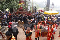 Inauguran fiesta ceremonial en honor de santo legendario vietnamita