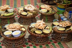 Pastel de jengibre, ofrenda indispensable de los Cham a los antepasados