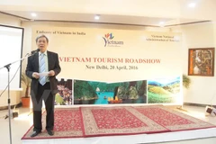 El embajador vietnamita, Ton Sinh Thanh, inauguró el programa. (Foto; VNA)