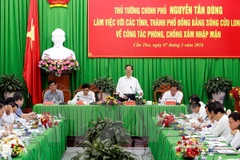 Exige premier asegurar agua para producción y vida de población en delta de Mekong