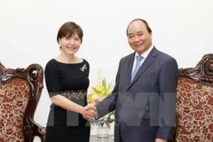 Recibe premier vietnamita a embajadora italiana