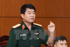Visita Vietnam delegación de oficiales de Fuerzas de Autodefensa de Japón
