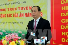Presidente de Vietnam insta a sancionar estrictamente delincuentes de corrupción