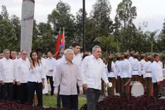 Secretario general del PCV continúa actividades en Santiago de Cuba