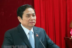 Dirigente vietnamita recibe a delegación del Partido Comunista de China