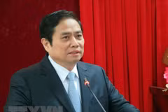 Dirigente vietnamita recibe a delegación del Partido Comunista de China