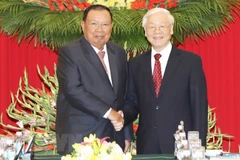 Máximo dirigente de Laos inicia visita a Vietnam