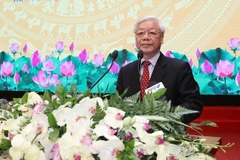 Máximo dirigente partidista de Vietnam llama a elevar competitividad del sector de construcción