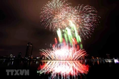 Ciudad vietnamita de Da Nang brilla con espectáculos pirotécnicos 
