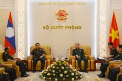 Ejércitos de Vietnam y Laos fortalecen cooperación 