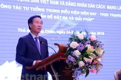 Vietnam y Laos concluyen intercambio teórico sobre el trabajo ideológico 