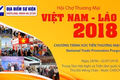 Efectuarán esta semana Feria Comercial Vietnam-Laos 2018