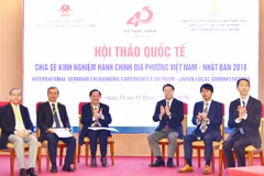 Vietnam y Japón comparten experiencias acerca de administración local 