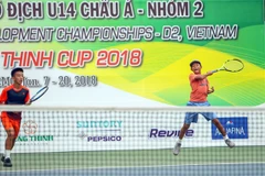 Dúo vietnamita alcanza doble título en evento de tenis Asia U14