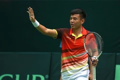 Grupo masculino de tenis de Vietnam asciende al grupo II en Copa Davis 