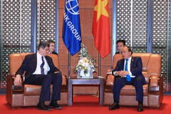 Premier vietnamita recibe a director general de BM 