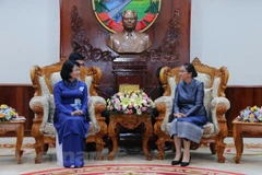 Amplias actividades de la vicepresidenta de Vietnam en Laos