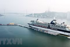 Nuevo puerto vietnamita de Hon Gai recibe primer crucero con tres mil visitantes 