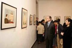 Presentan en Hanoi obras maestras del ilustrador checo Jiri Silva