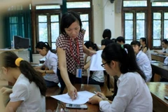 El 99 por ciento de bachilleres de Vietnam se presenta a examen nacional