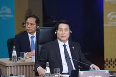 El presidente de Vietnam, Luong Cuong, asiste a la Semana de Alto Nivel del Foro de Cooperación Económica Asia-Pacífico (APEC) 2024 en Lima, Perú (Fuente: VNA)