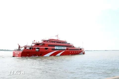 Se suspenderá el servicio de barco expreso Ciudad Ho Chi Minh-Con Dao. (Foto: VNA)