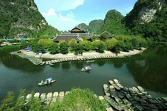 El complejo de Trang An en la provincia de Ninh Binh. (Foto: VNA)