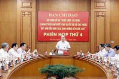 Presidente vietnamita insta a perfeccionar construcción del Estado de derecho socialista