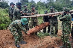 Detectan bomba de 250 kilogramos remanente de la guerra en provincia vietnamita
