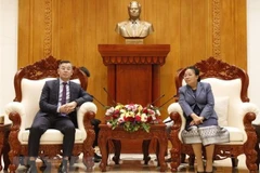 Delegación de Auditoría Estatal de Vietnam continúa actividades de trabajo en Laos