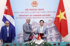 Cancillerías de Vietnam y Cuba efectúan VII reunión de consultas políticas 