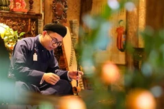 Exponen patrimonio cultural e instrumentos musicales tradicionales vietnamitas en Francia