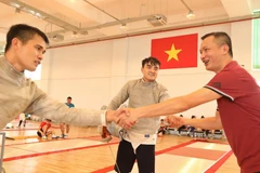 Atletas vietnamitas por realzar la imagen de bandera nacional en los SEA Games 31