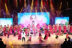 Presidente vietnamita asiste al Programa “Ho Chi Minh- Viaje de aspiración 2022” 
