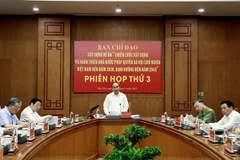 Presidente de Vietnam exige prestar mayor atención a construcción de Estado de derecho